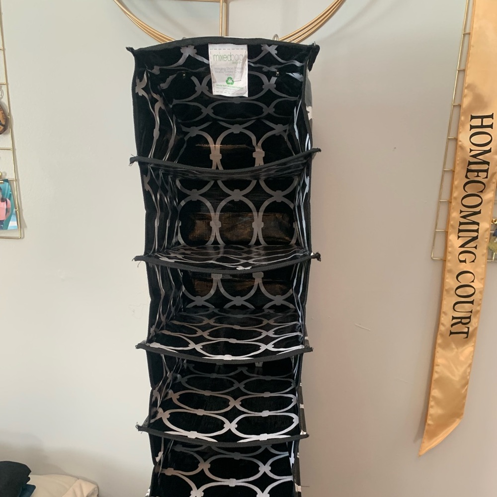 Kohl’s shoe organizer with 8 pockets could have other uses